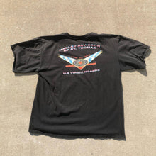 Vintage 2002 Harley Davidson T Shirt Graphic Silver Wings Thrashed T Shirt Sz XL