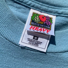 Vintage Graphic TShirt Blue Heavy Cotton "Kitty Hawk North Carolina" 1990s Sz M