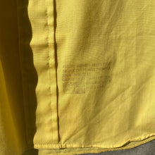 70s Arrow Yellow Shirt Men's Button Down Disco Shirt Butterfly Collar Sz 17-33
