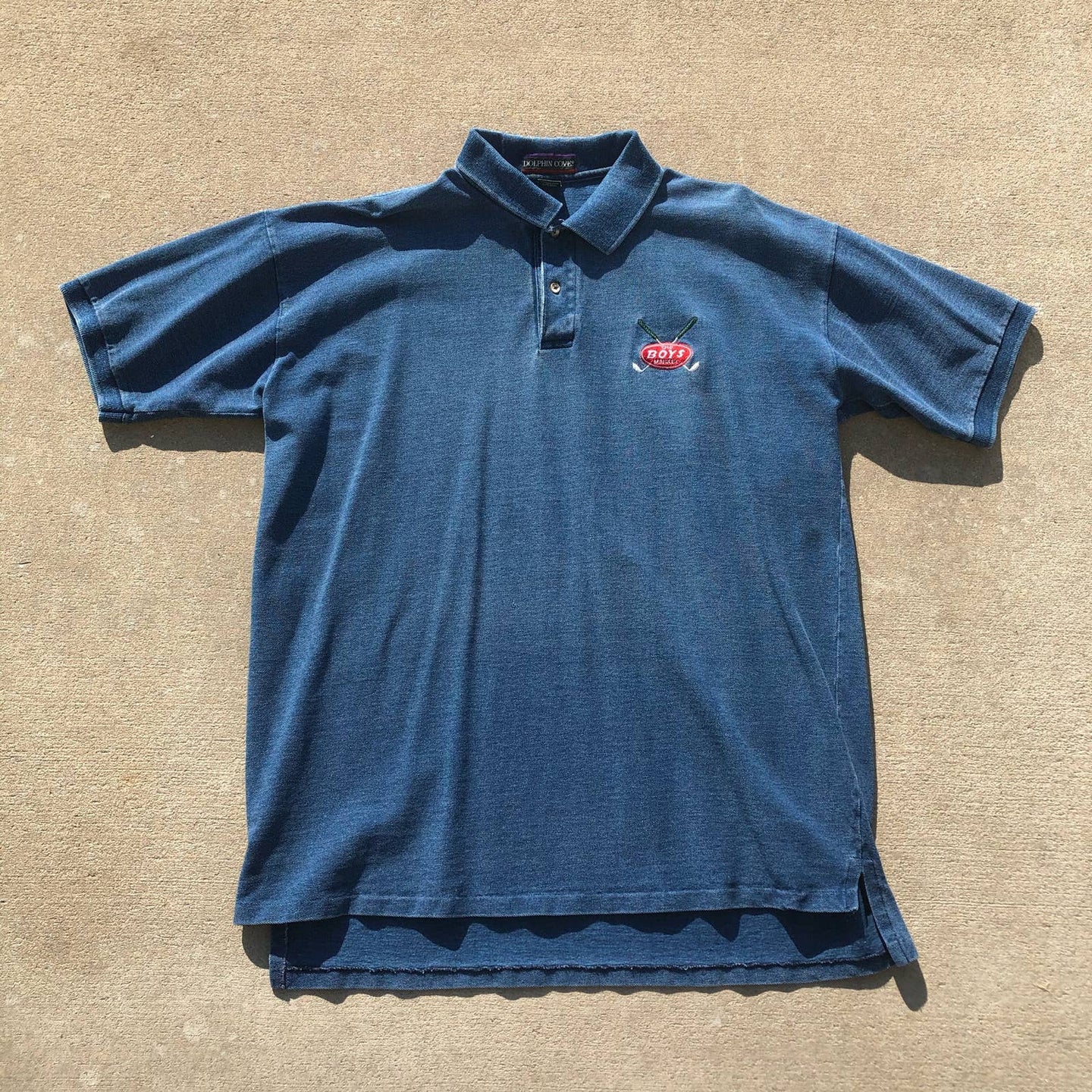 Vintage 90s Men's Novelty Golf Polo Shirt 