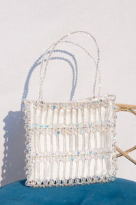 DANIEL SWAROVSKI 1990S BEADED CRYSTAL HANDBAG