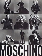 MOSCHINO JEANS 1990S BLACK AND WHITE MINI DRESS