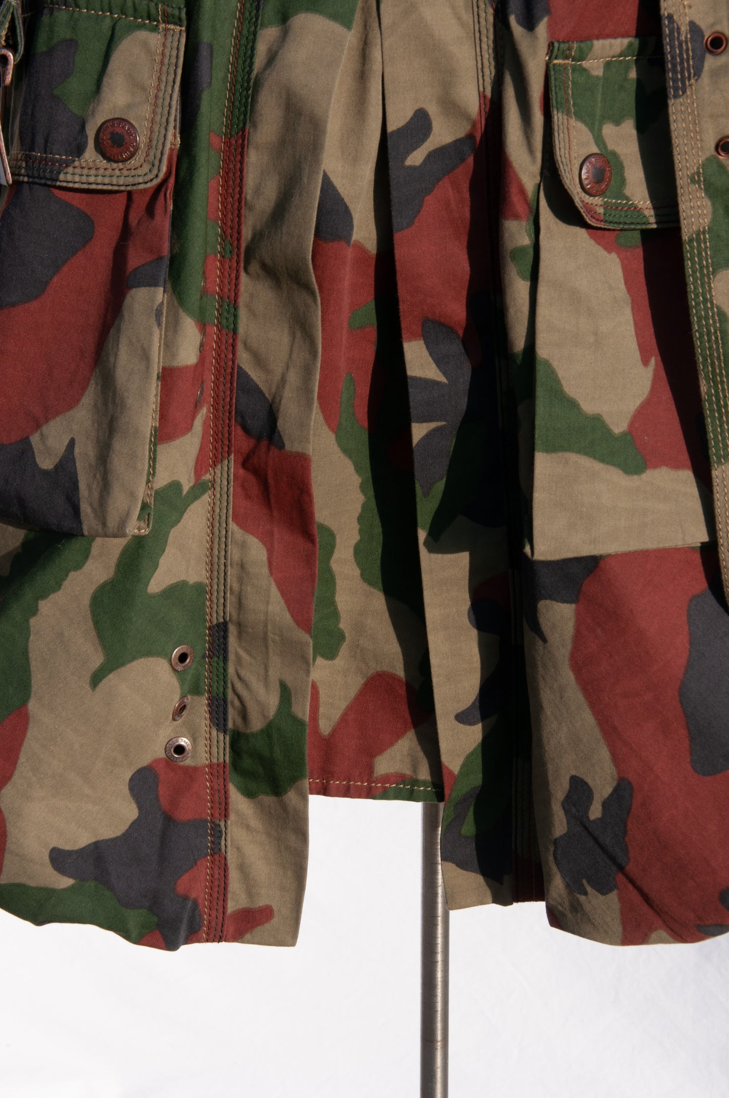 JEANS PAUL GAULTIER CAMO BUBBLE SKIRT