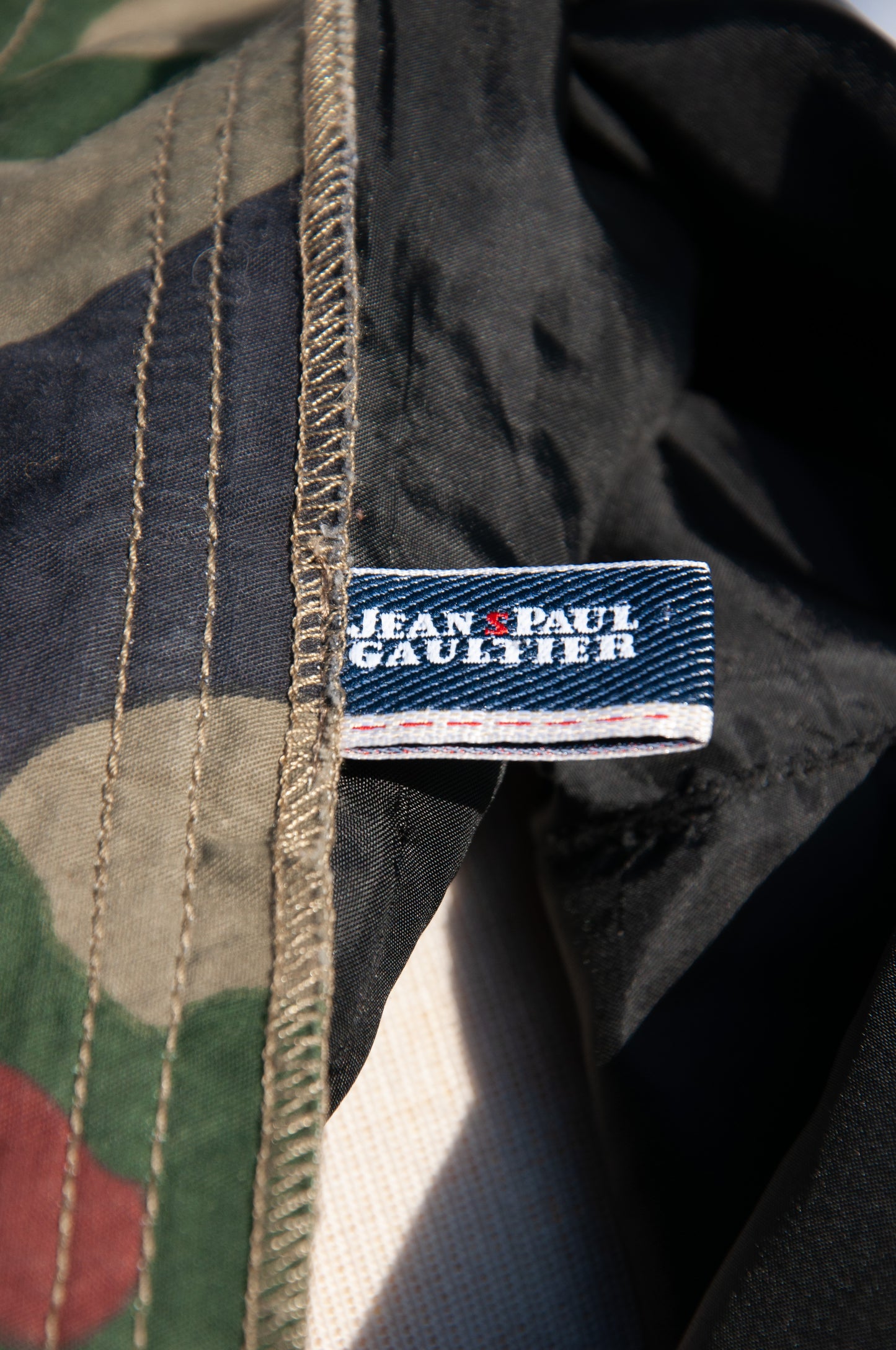 JEANS PAUL GAULTIER CAMO BUBBLE SKIRT