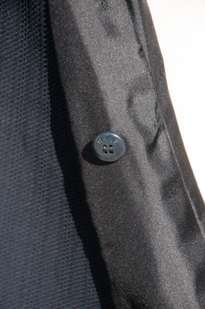 CHANEL VINTAGE 1990S LIGHTWEIGHT NAVY JACKET