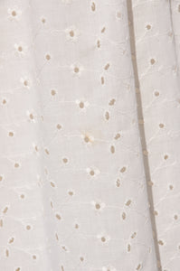 GUNNE SAX VINTAGE 1970S CREAM LACE DRESS