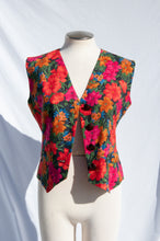 YVES SAINT LAURENT VINTAGE 1990S FLORAL VEST