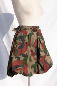 JEANS PAUL GAULTIER CAMO BUBBLE SKIRT