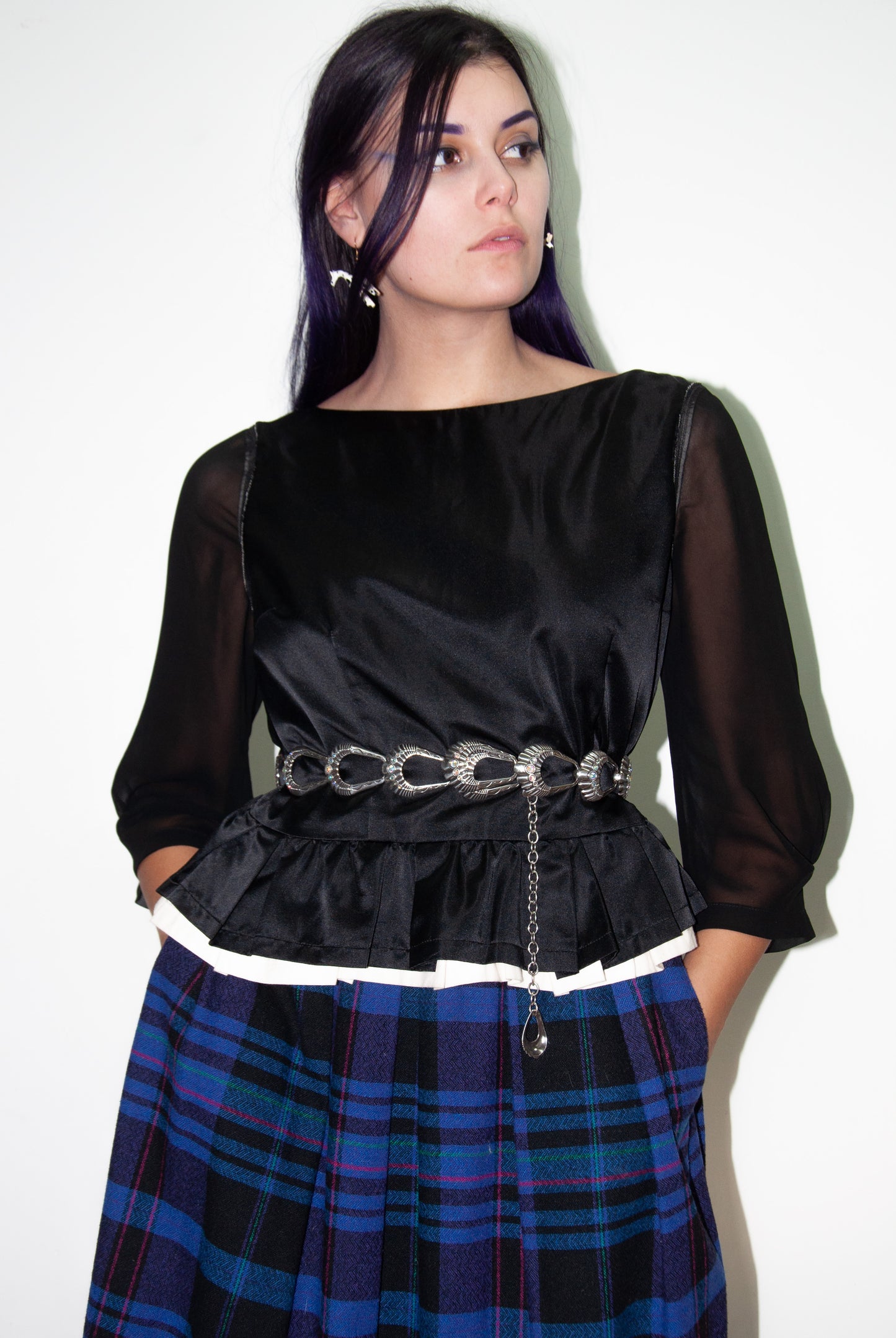 COMME DES GARCONS FW2010 BLACK RENAISSANCE STYLE TOP