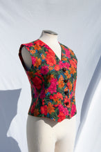 YVES SAINT LAURENT VINTAGE 1990S FLORAL VEST