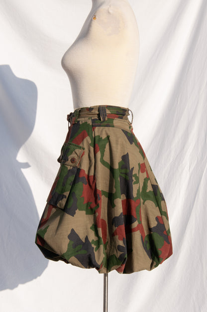 JEANS PAUL GAULTIER CAMO BUBBLE SKIRT