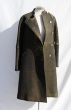 BOTTEGA VENETA PRE FALL 2012 DISTRESSED GOLD COAT
