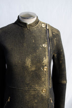 BOTTEGA VENETA PRE FALL 2012 DISTRESSED GOLD COAT