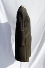 BOTTEGA VENETA PRE FALL 2012 DISTRESSED GOLD COAT