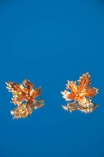 VINTAGE GOLD LEAF EARRINGS