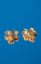 VINTAGE GOLD LEAF EARRINGS
