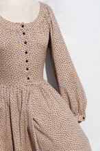 HANDMADE 1970S POLKA DOT DRESS
