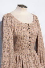 HANDMADE 1970S POLKA DOT DRESS
