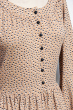 HANDMADE 1970S POLKA DOT DRESS