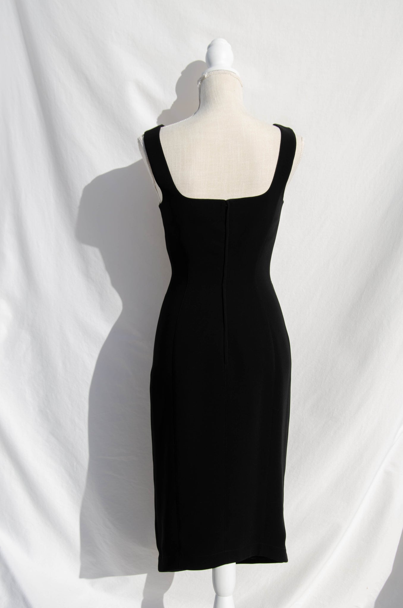 THIERRY MUGLER VINTAGE BLACK CUT OUT DRESS RetroSpectrum NYC THIERRY MUGLER VINTAGE BLACK CUT OUT DRESS RetroSpectrum NYC