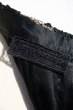 PEGGY JENNINGS VINTAGE BLACK SILK LACE SKIRT
