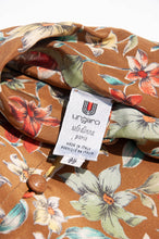EMANUEL UNGARO VINTAGE FLORAL SILK SHIRT