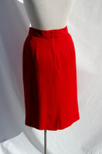 FLORA KUNG VINTAGE PINK AND RED SILK DRESS SUIT