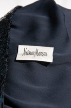 BILL BLASS FW2007 RUNWAY NAVY SEQUIN COCKTAIL DRESS
