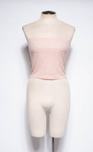 KRIZIA 90S/00 PINK BEADED TUBE TOP W TAGS