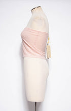 KRIZIA 90S/00 PINK BEADED TUBE TOP W TAGS