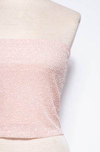 KRIZIA 90S/00 PINK BEADED TUBE TOP W TAGS