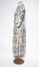 EGER VINTAGE 1980S MULTICOLOR FLORAL DRESS SUIT SET