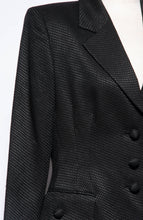 GIANFRANCO FERRE STUDIO VINTAGE 80S/90S BLACK TEXTURED SUIT