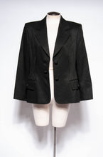 GIANFRANCO FERRE STUDIO VINTAGE 80S/90S BLACK TEXTURED SUIT
