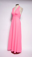 VINTAGE 1970S HIGHLIGHT PINK DISCO BARBIE GOWN